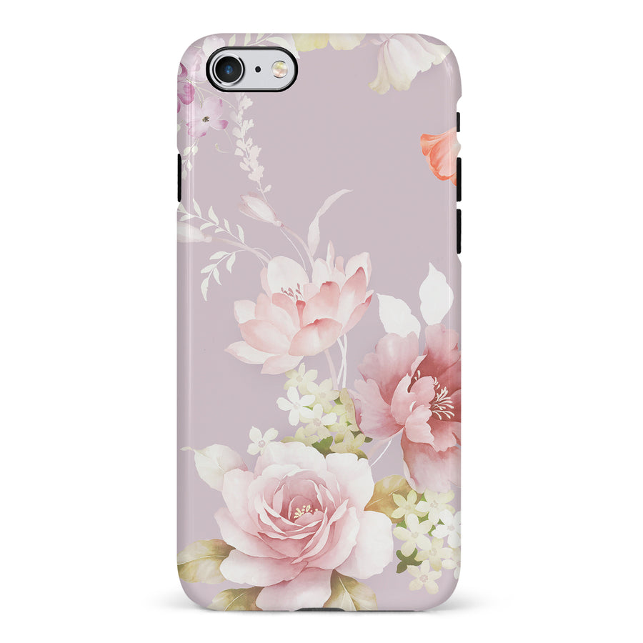 iPhone 6 Pink Floral Phone Case