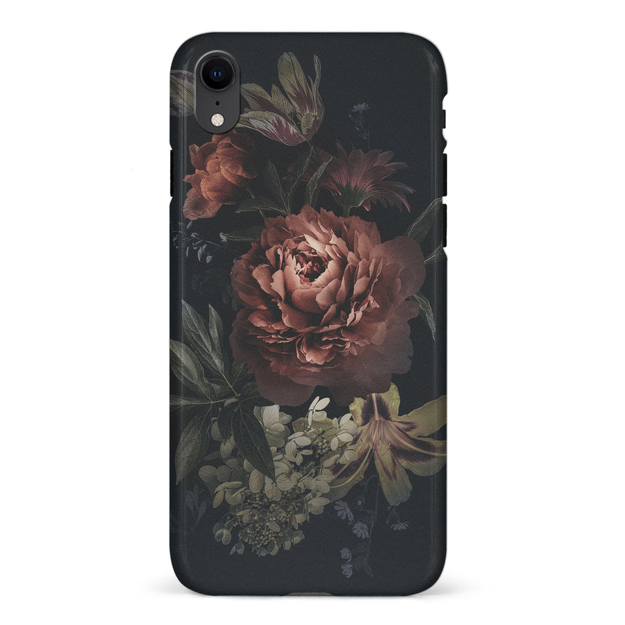iPhone XR Blossom Phone Case in Black