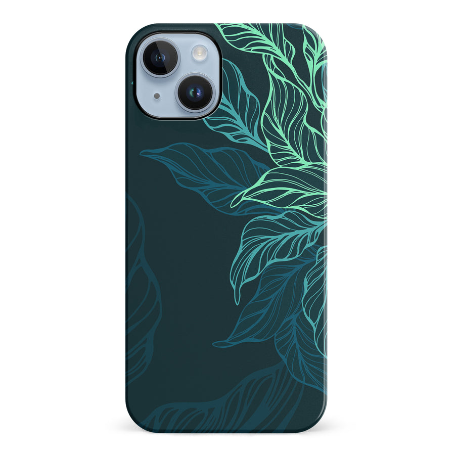iPhone 14 Plus Tropical Phone Case in Green