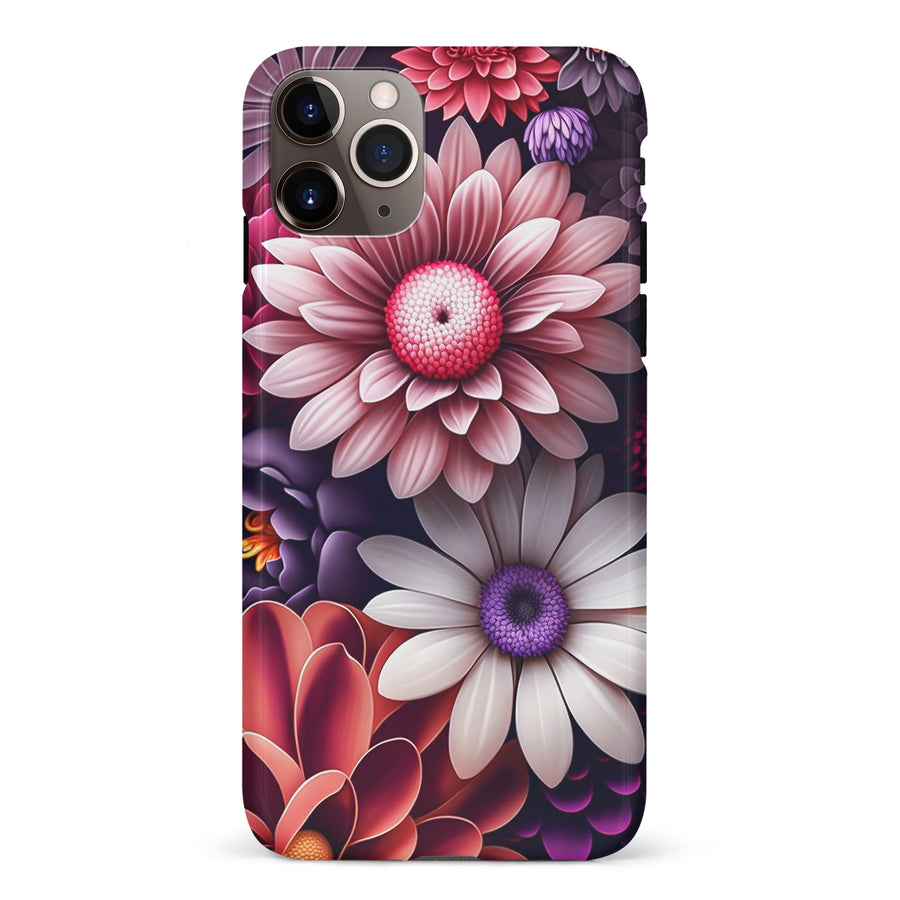 iPhone 11 Pro Max Daisy Phone Case in Purple