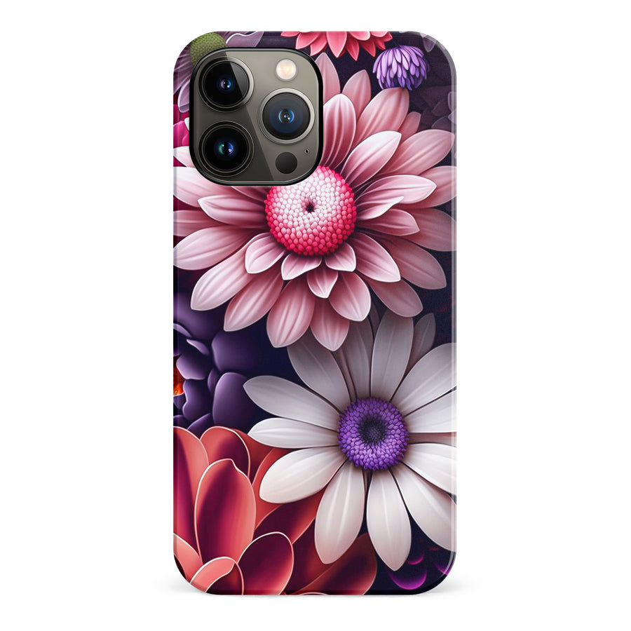 iPhone 13 Pro Max Daisy Phone Case in Purple