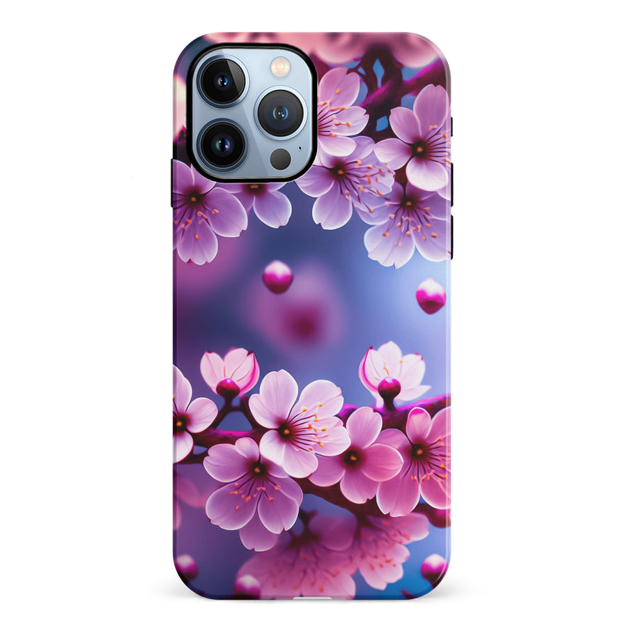 iPhone 12 Pro Sakura Phone Case in Purple