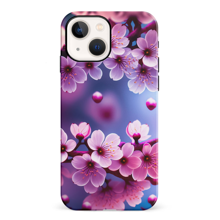 iPhone 13 Sakura Phone Case in Purple