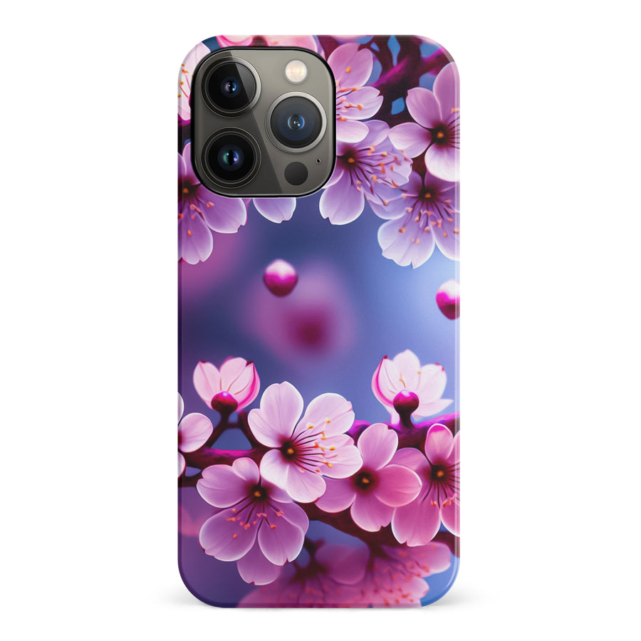 iPhone 14 Pro Sakura Phone Case in Purple
