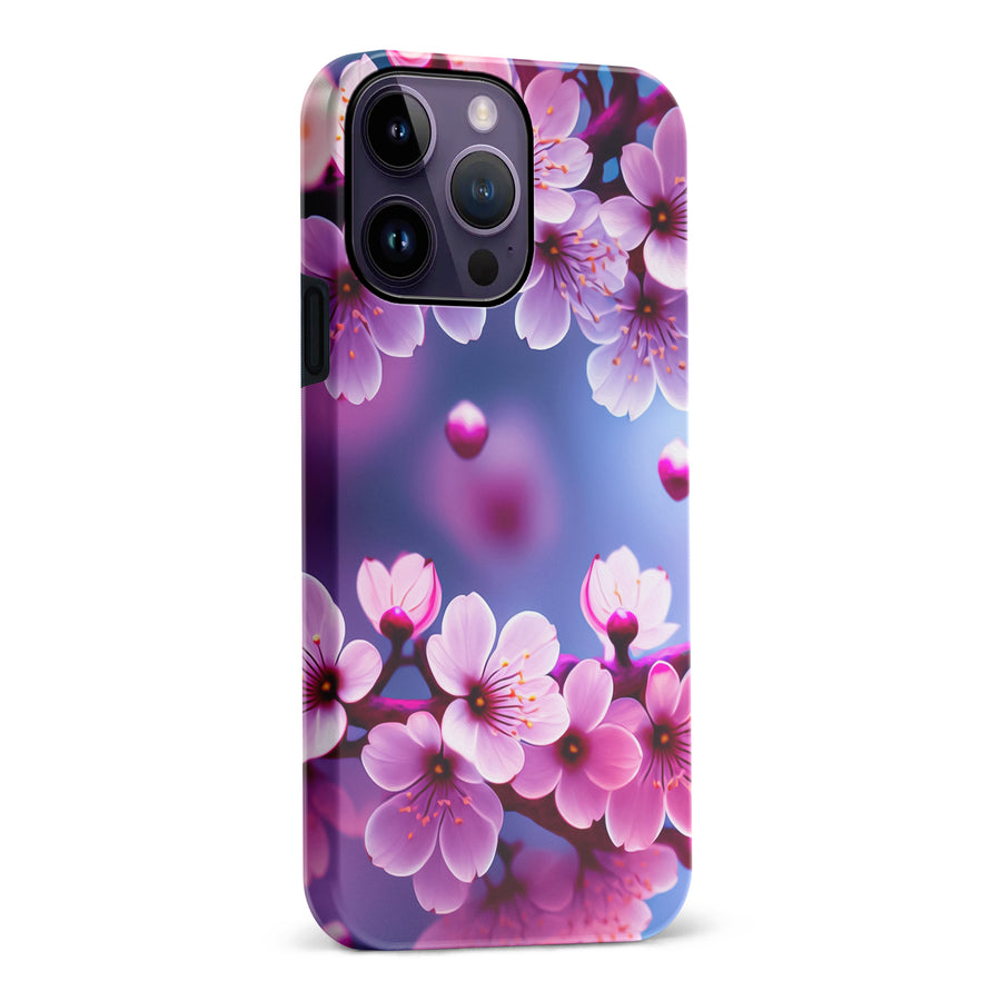 iPhone 14 Pro Max Sakura Phone Case in Purple