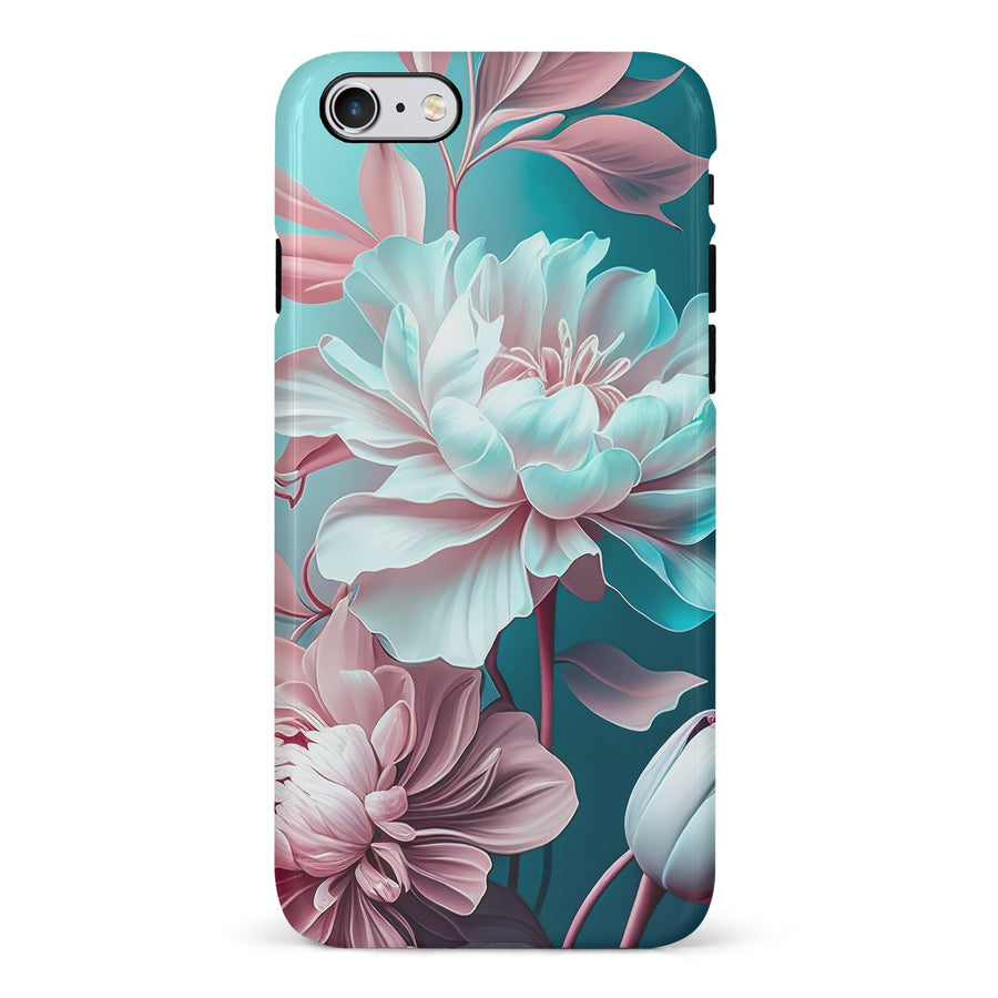 iPhone 6 Blossom Phone Case in Green