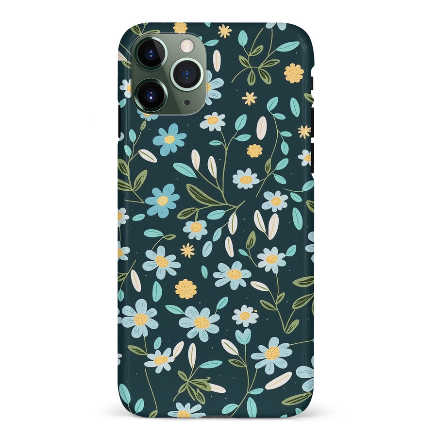 iPhone 11 Pro Daisy Phone Case in Green