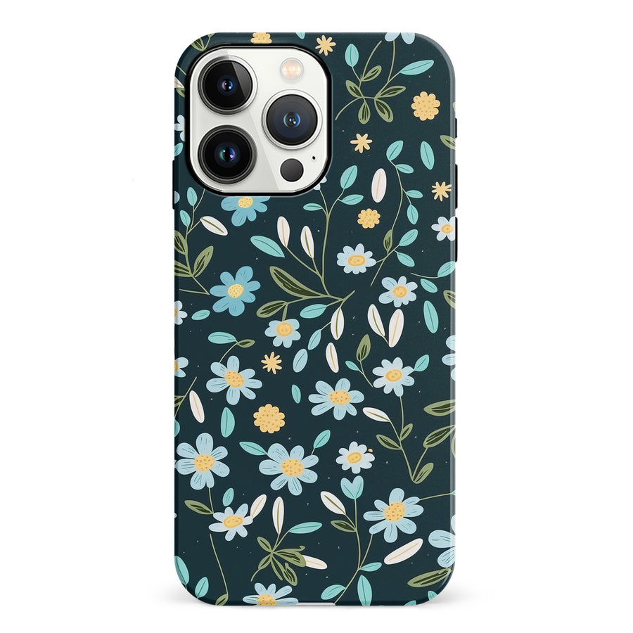 iPhone 13 Pro Daisy Phone Case in Green