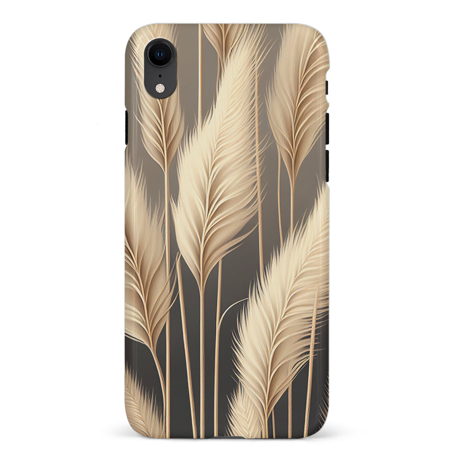 iPhone XR Pampas Grass Phone Case in Cream