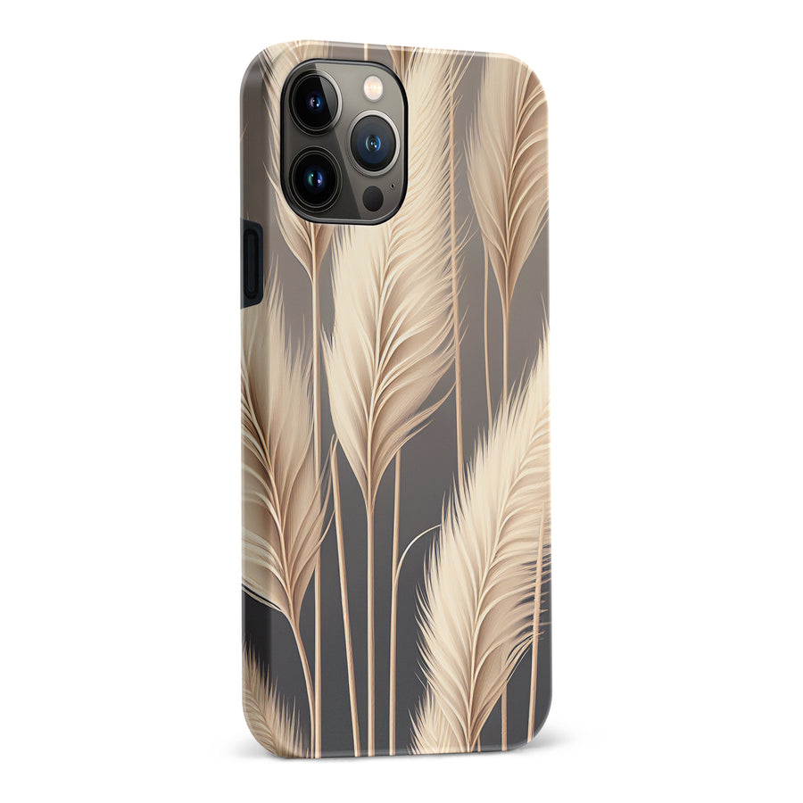 iPhone 13 Pro Max Pampas Grass Phone Case in Cream