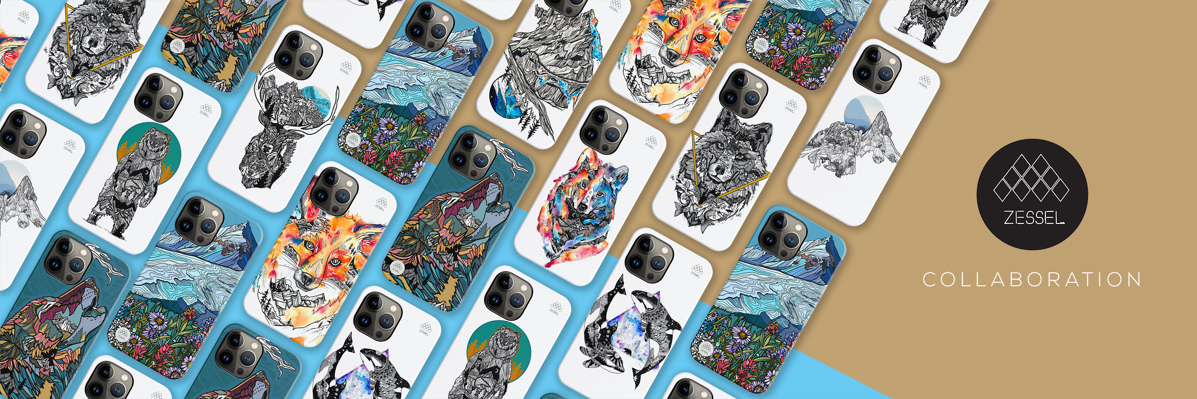 Collaboration Phone Cases: Kate Zessel
