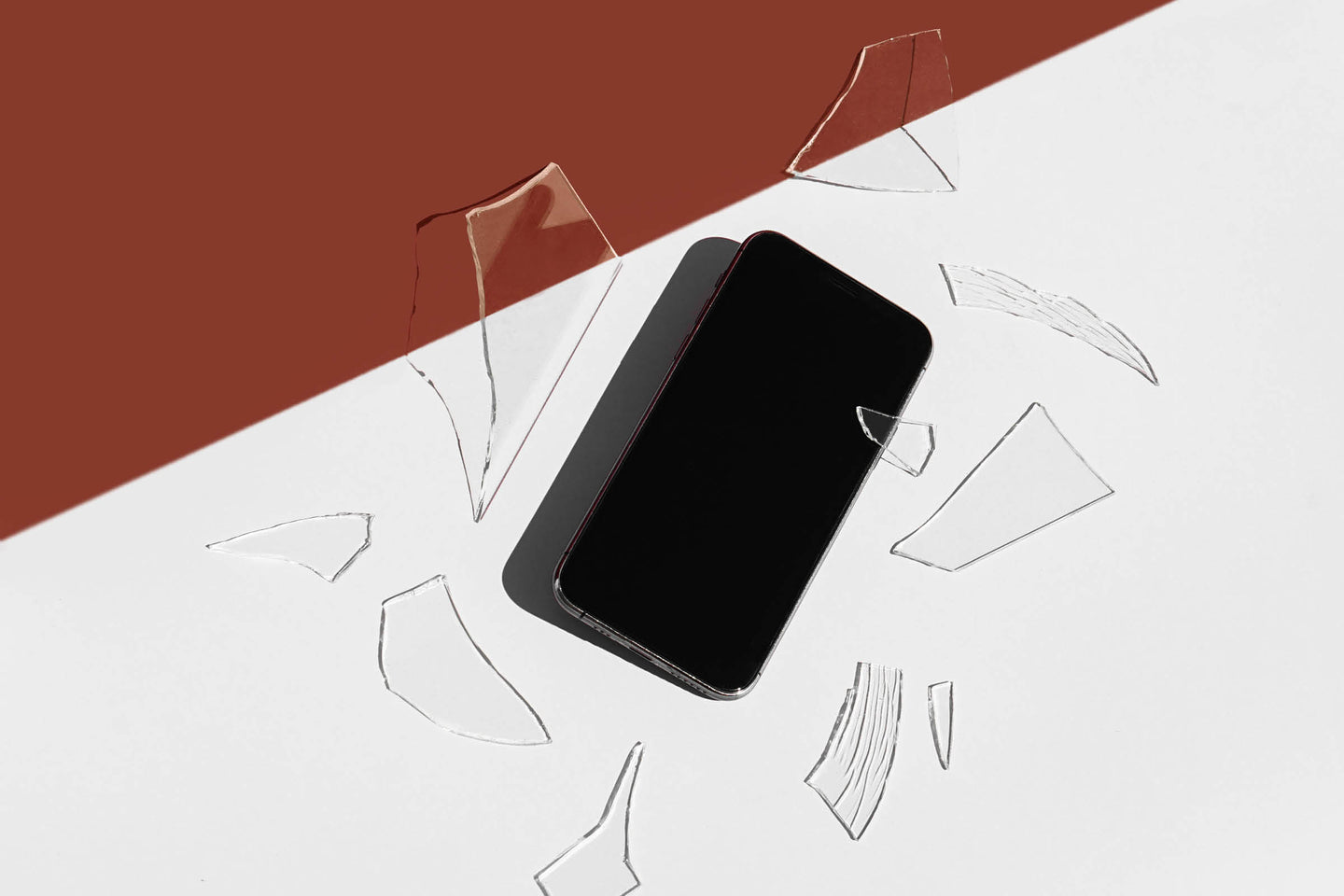 Screen protectors can protect your phone screen from cracks and damage.