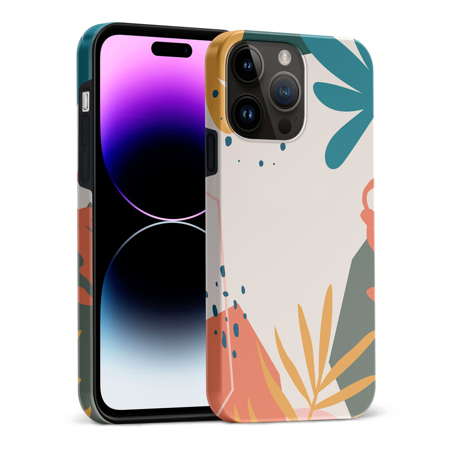 iPhone 15 Pro Max Technicolor Dreams Abstract Phone Case