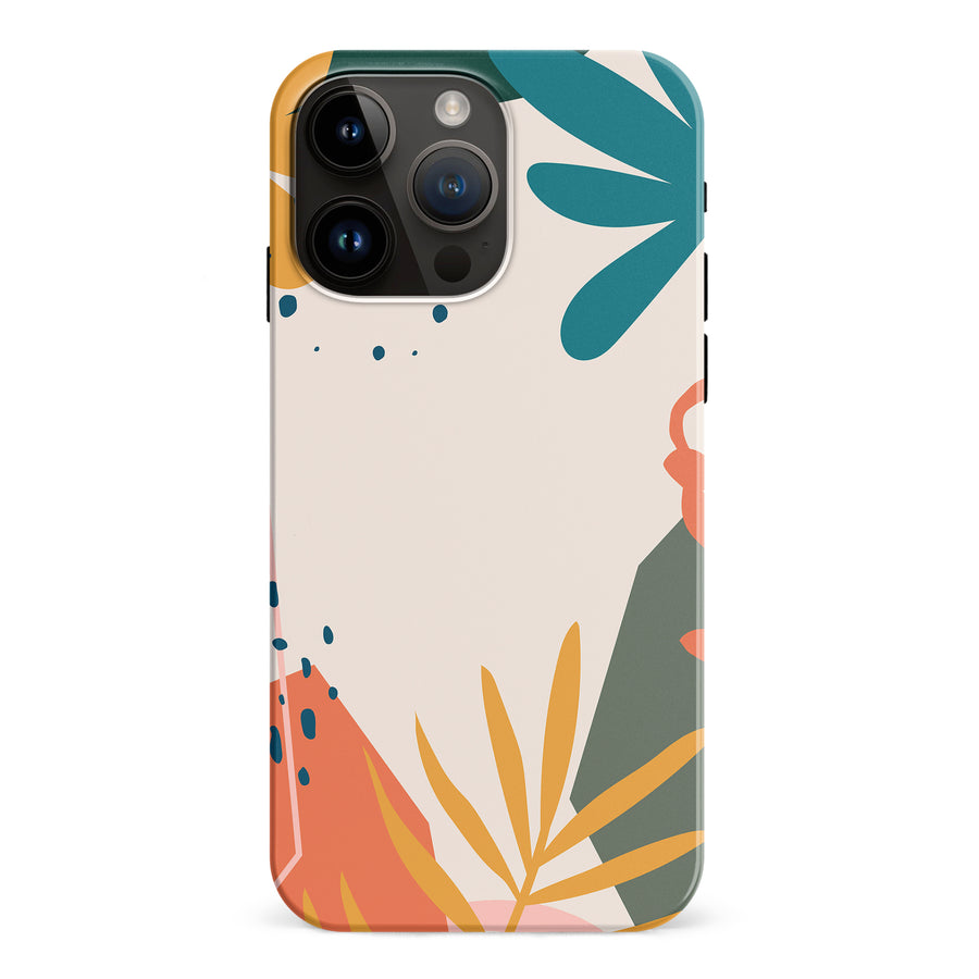 iPhone 15 Pro Max Technicolor Dreams Abstract Phone Case
