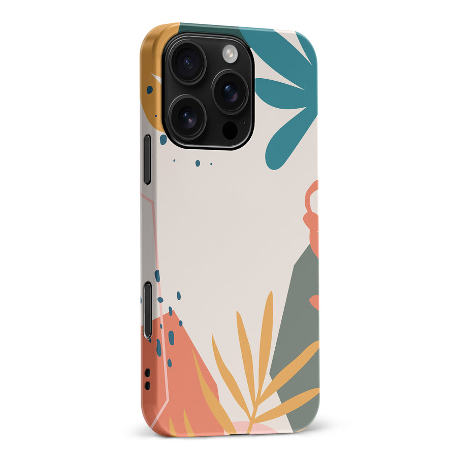 iPhone 16 Pro Max Technicolor Dreams Abstract Phone Case