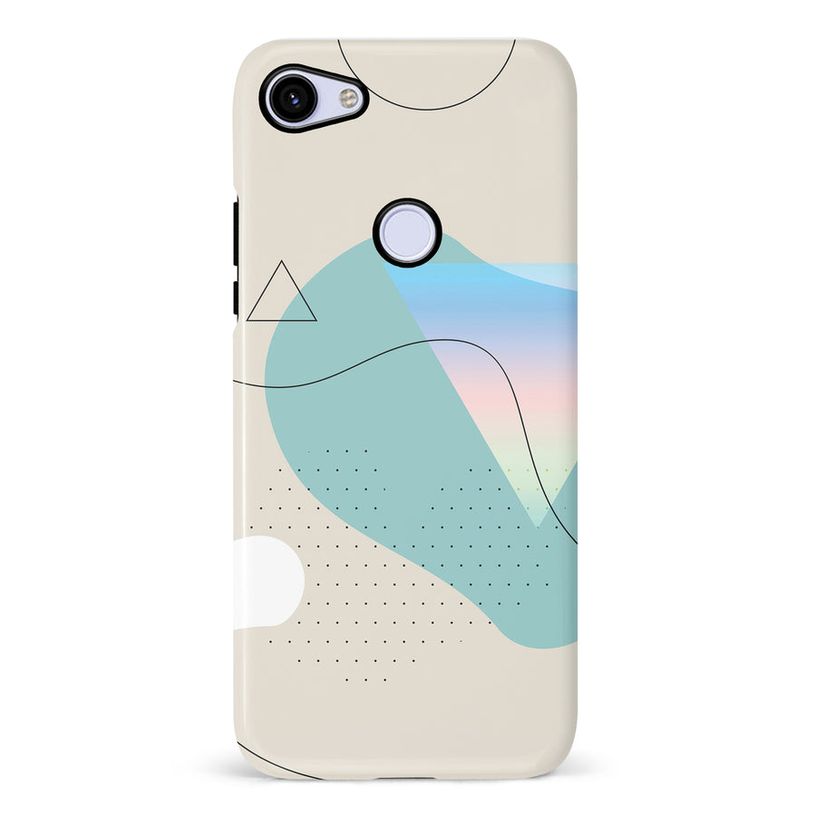 Google Pixel 3A Electric Haze Abstract Phone Case