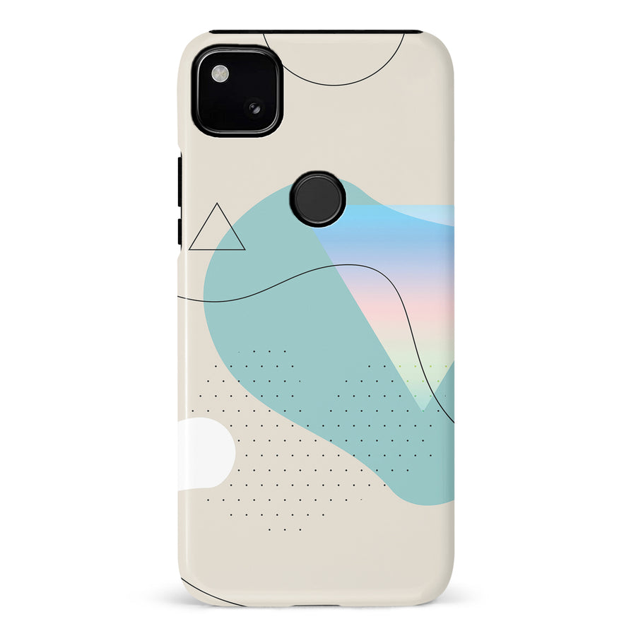 Google Pixel 4A Electric Haze Abstract Phone Case