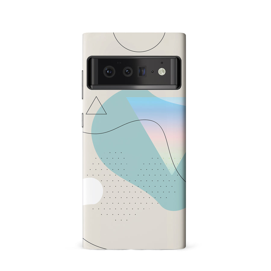 Google Pixel 6 Electric Haze Abstract Phone Case