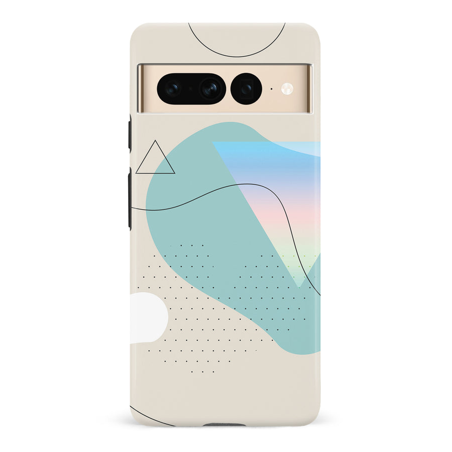 Google Pixel 7 Pro Electric Haze Abstract Phone Case