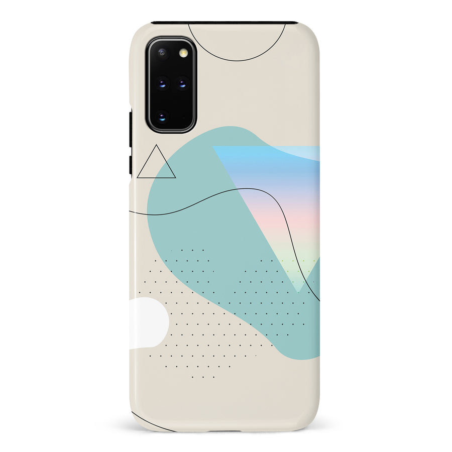 Samsung Galaxy S20 Plus Electric Haze Abstract Phone Case