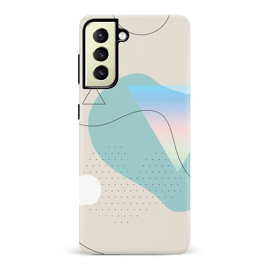 Samsung Galaxy S22 Plus Electric Haze Abstract Phone Case