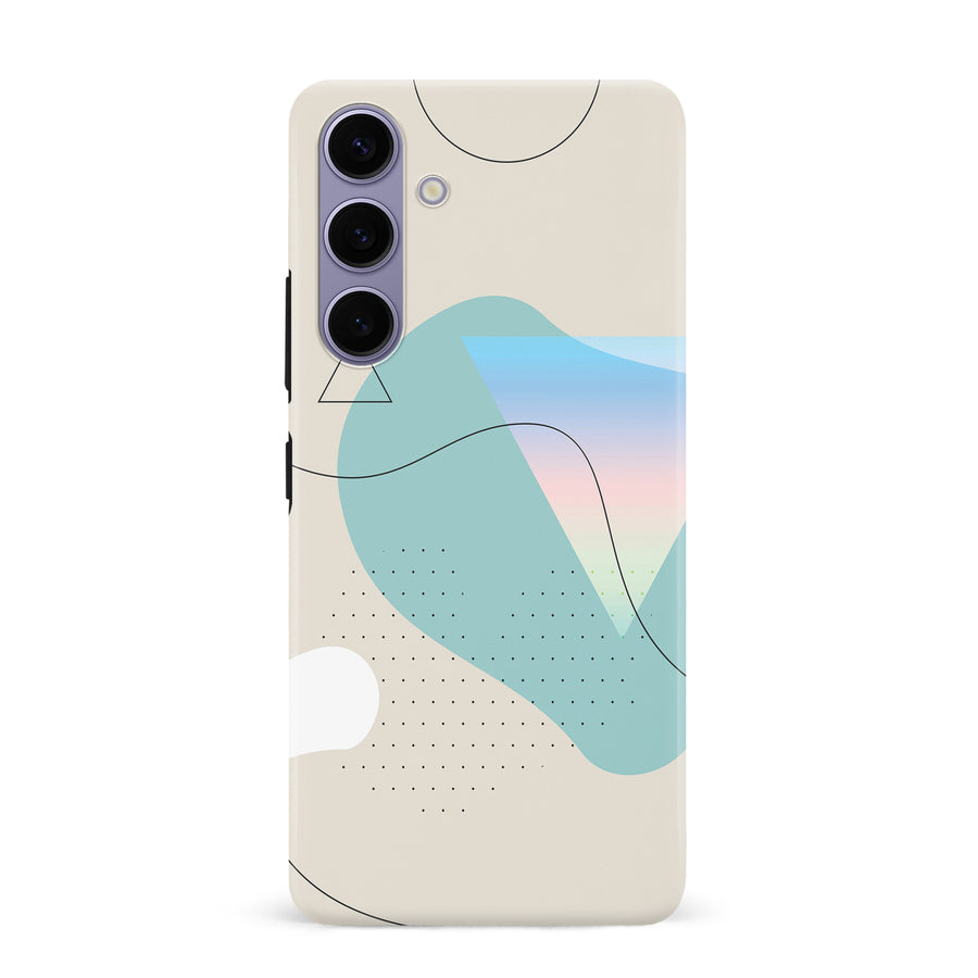 Samsung Galaxy S24 Plus Electric Haze Abstract Phone Case