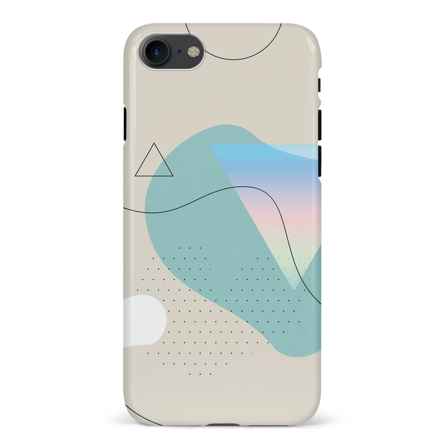 iPhone 7/8/SE Electric Haze Abstract Phone Case
