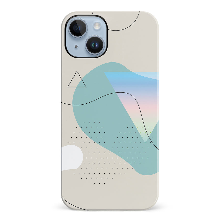 iPhone 14 Plus Electric Haze Abstract Phone Case