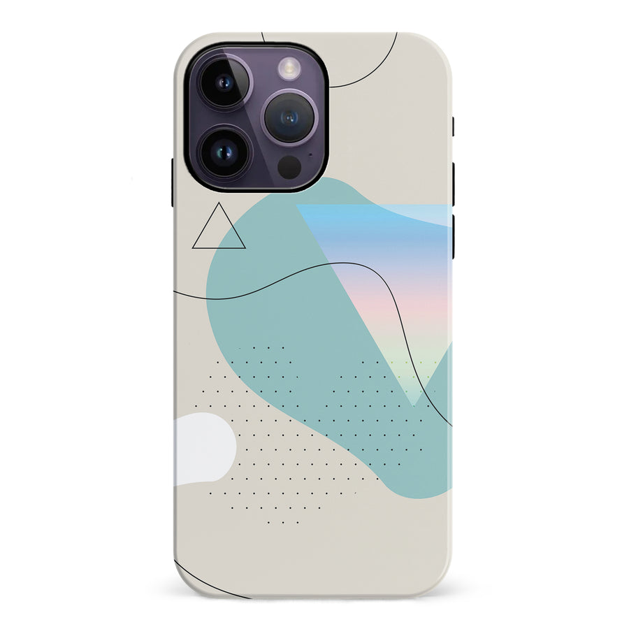 iPhone 14 Pro Max Electric Haze Abstract Phone Case