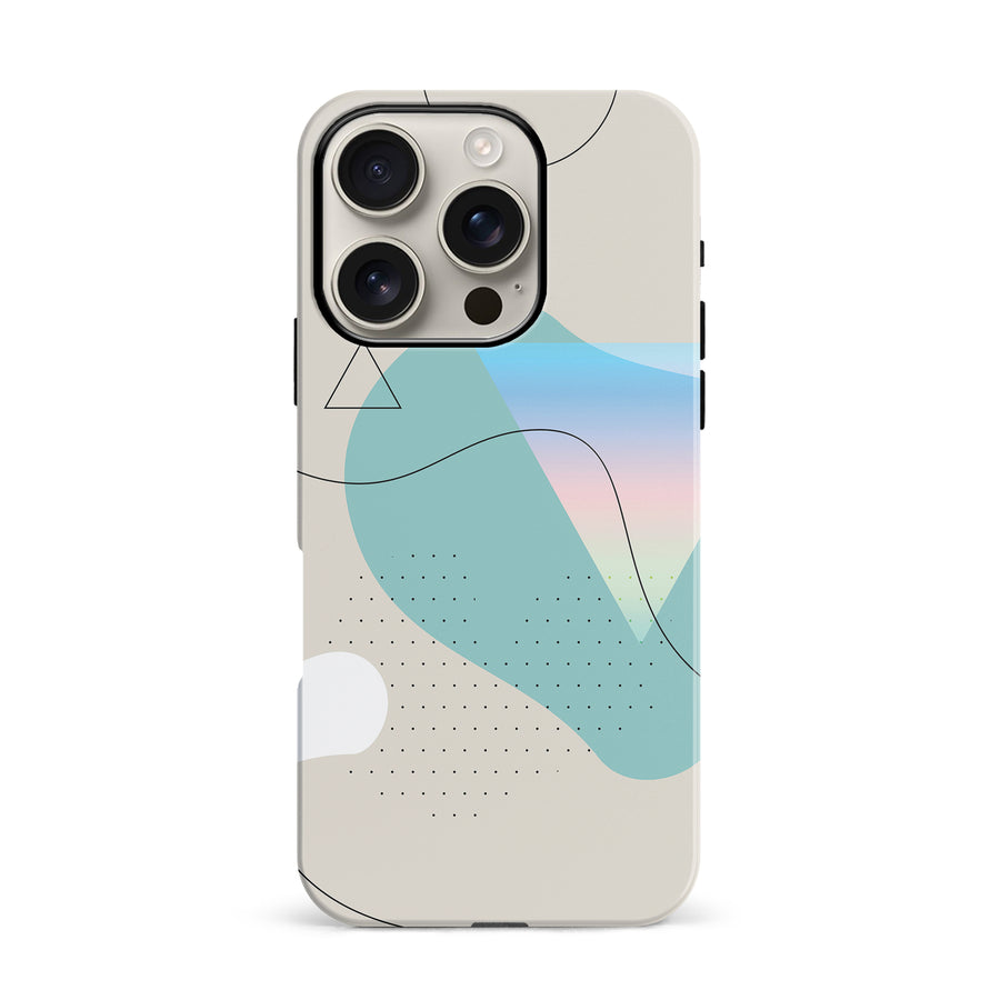 iPhone 16 Pro Electric Haze Abstract Phone Case