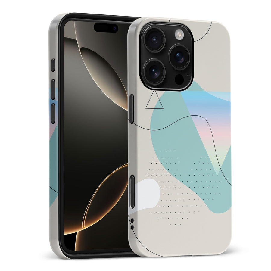 iPhone 16 Pro Max Electric Haze Abstract Phone Case