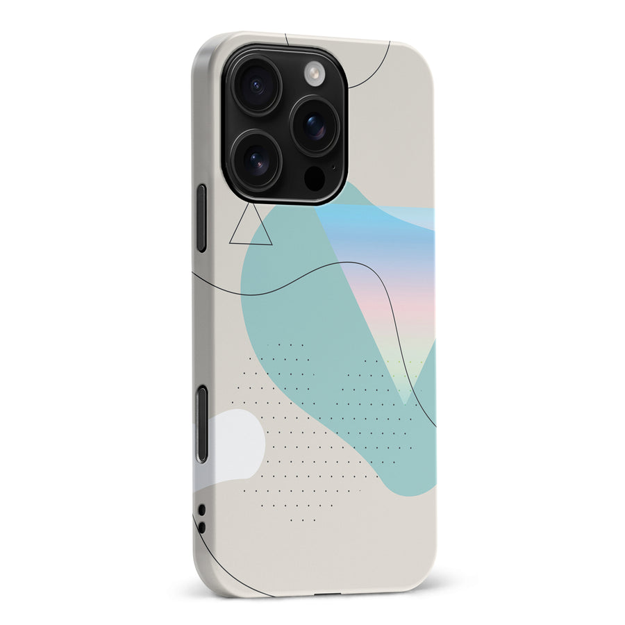 iPhone 16 Pro Max Electric Haze Abstract Phone Case