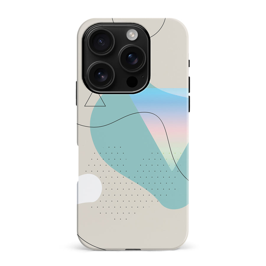 iPhone 16 Pro Max Electric Haze Abstract Phone Case