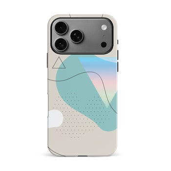 iPhone 17 Pro Max Electric Haze Abstract Phone Case