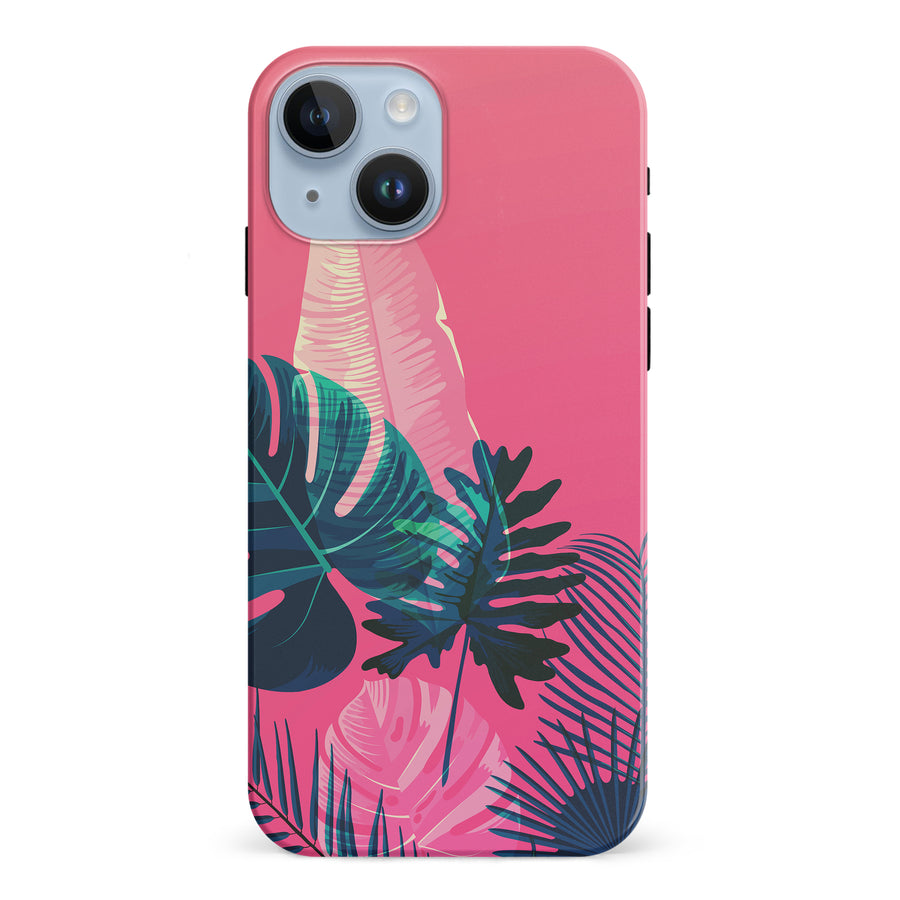 iPhone 15 Midnight Mirage Abstract Phone Case