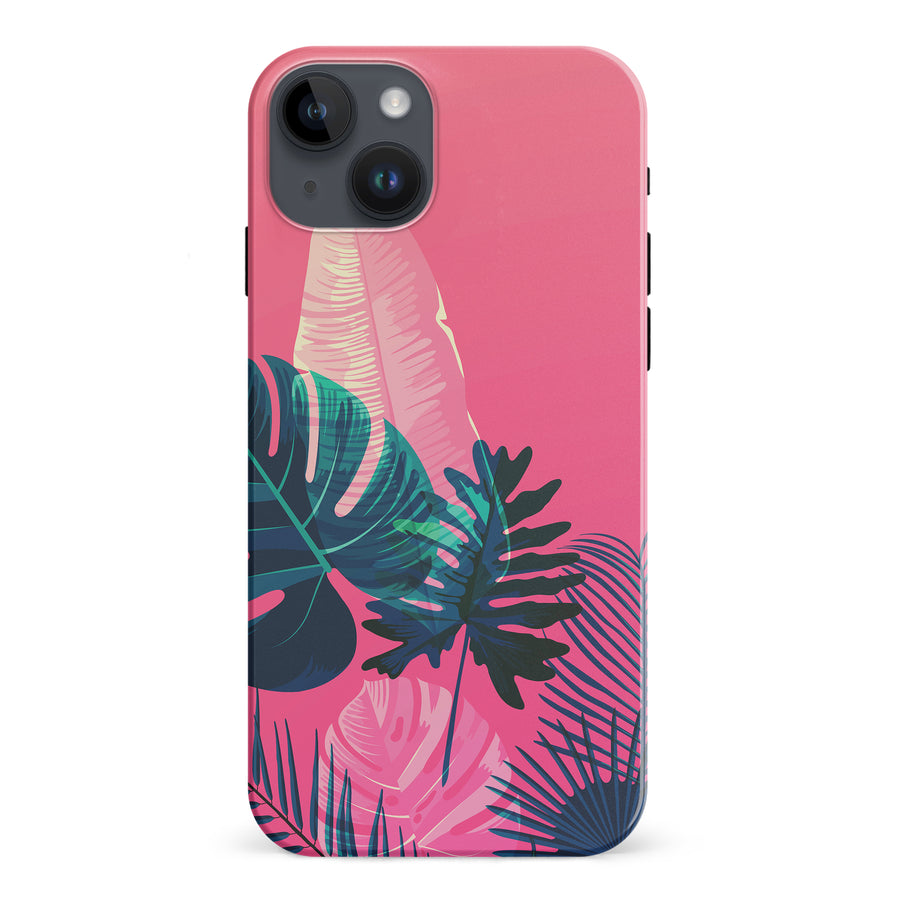 iPhone 15 Plus Midnight Mirage Abstract Phone Case