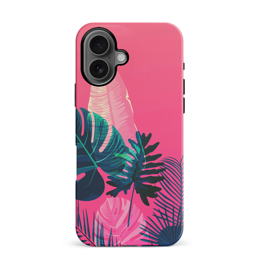 iPhone 16 Midnight Mirage Abstract Phone Case