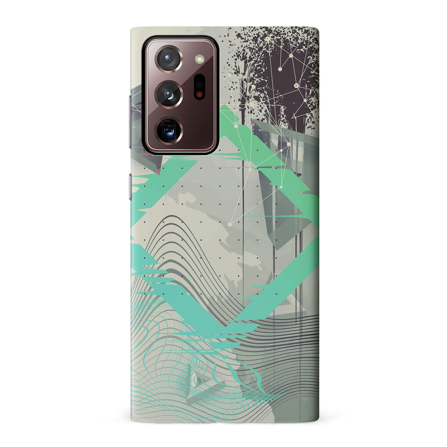 Samsung Galaxy Note 20 Ultra Retro Wave Abstract Phone Case