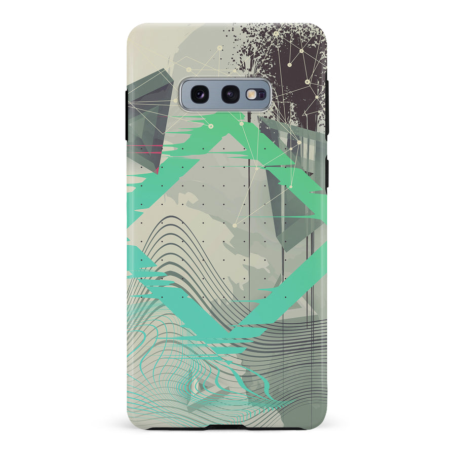 Samsung Galaxy S10e Retro Wave Abstract Phone Case