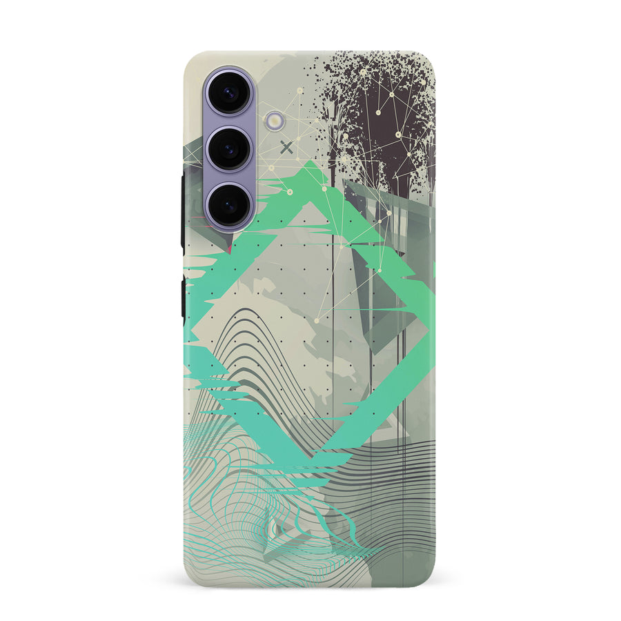 Samsung Galaxy S24 Plus Retro Wave Abstract Phone Case