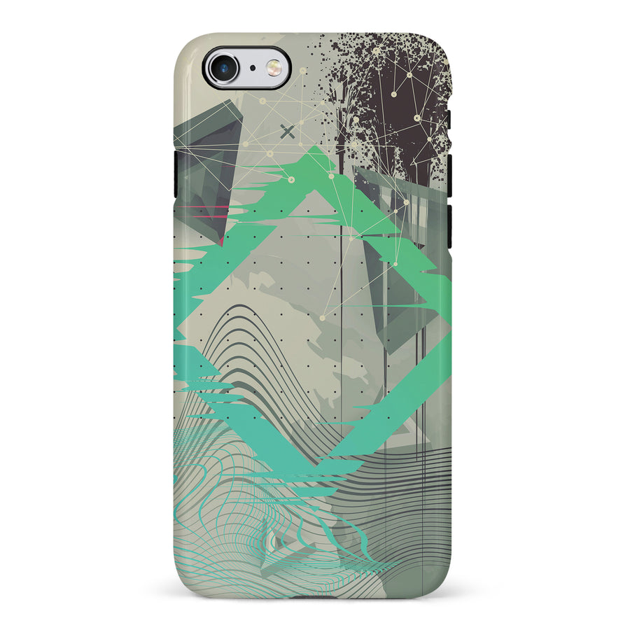 iPhone 6 Retro Wave Abstract Phone Case