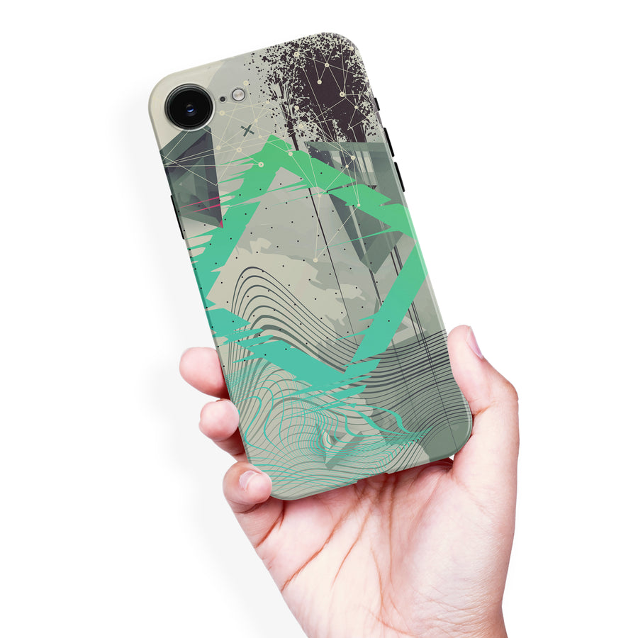 Retro Wave Abstract Phone Case