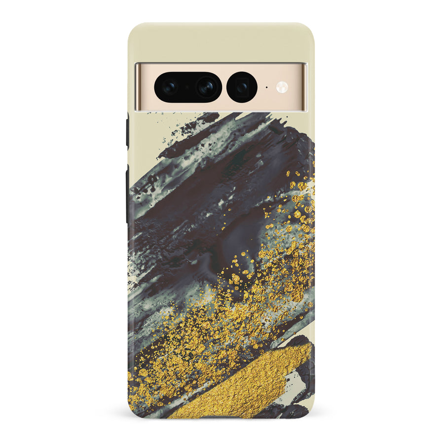 Google Pixel 7 Pro Chromatic Chaos Abstract Phone Case