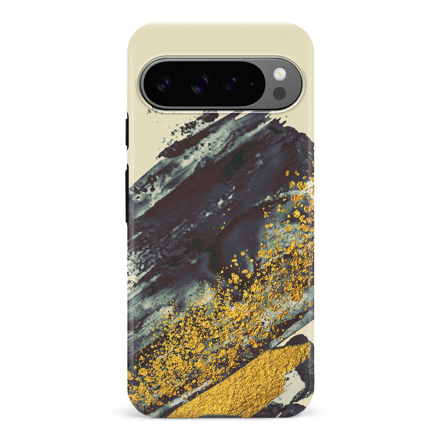 Google Pixel 9 Pro Chromatic Chaos Abstract Phone Case