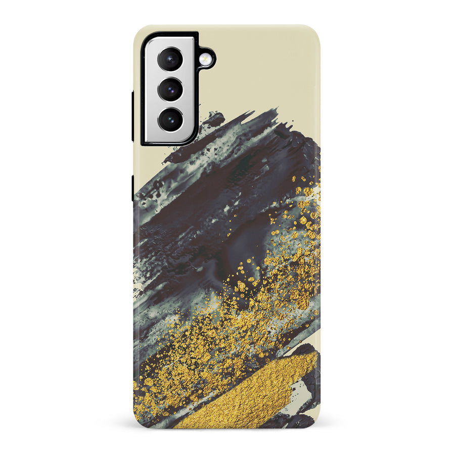 Samsung Galaxy S21 Chromatic Chaos Abstract Phone Case