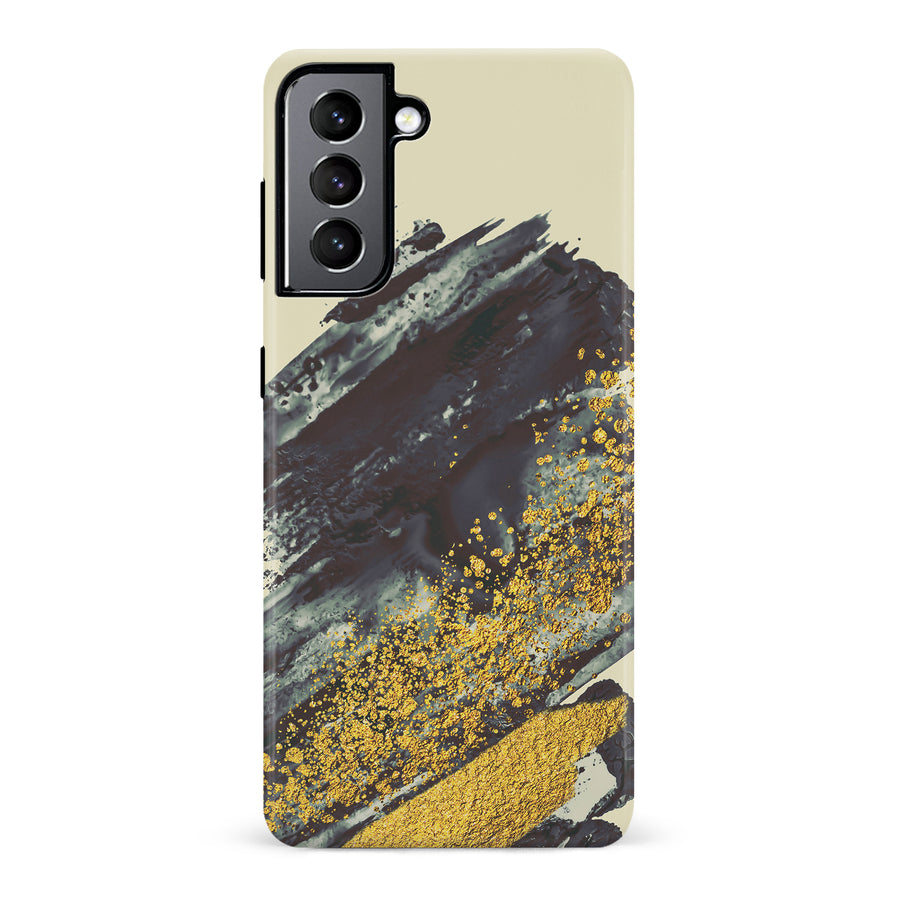 Samsung Galaxy S22 Chromatic Chaos Abstract Phone Case