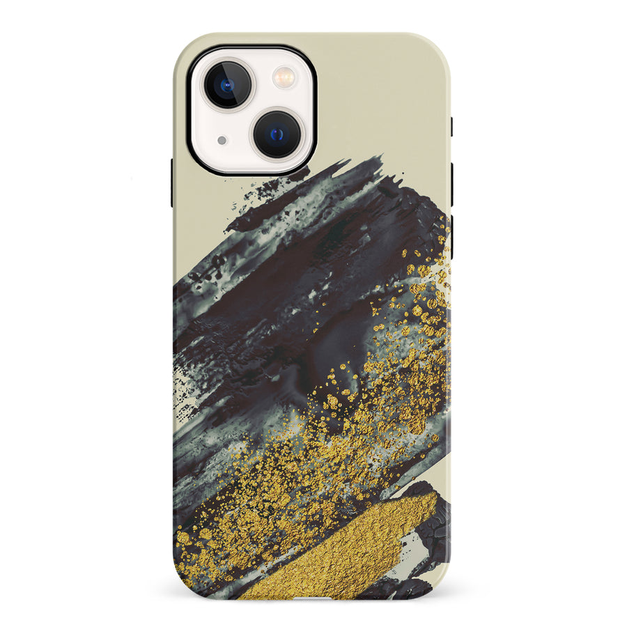 iPhone 13 Chromatic Chaos Abstract Phone Case