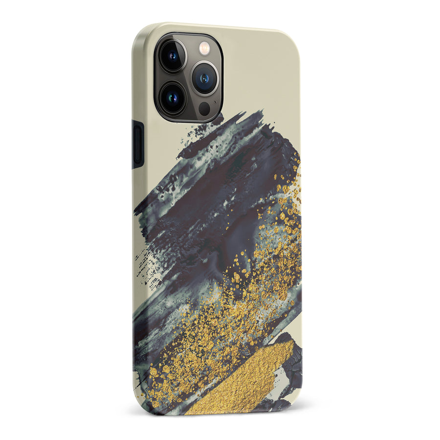 iPhone 13 Pro Max Chromatic Chaos Abstract Phone Case