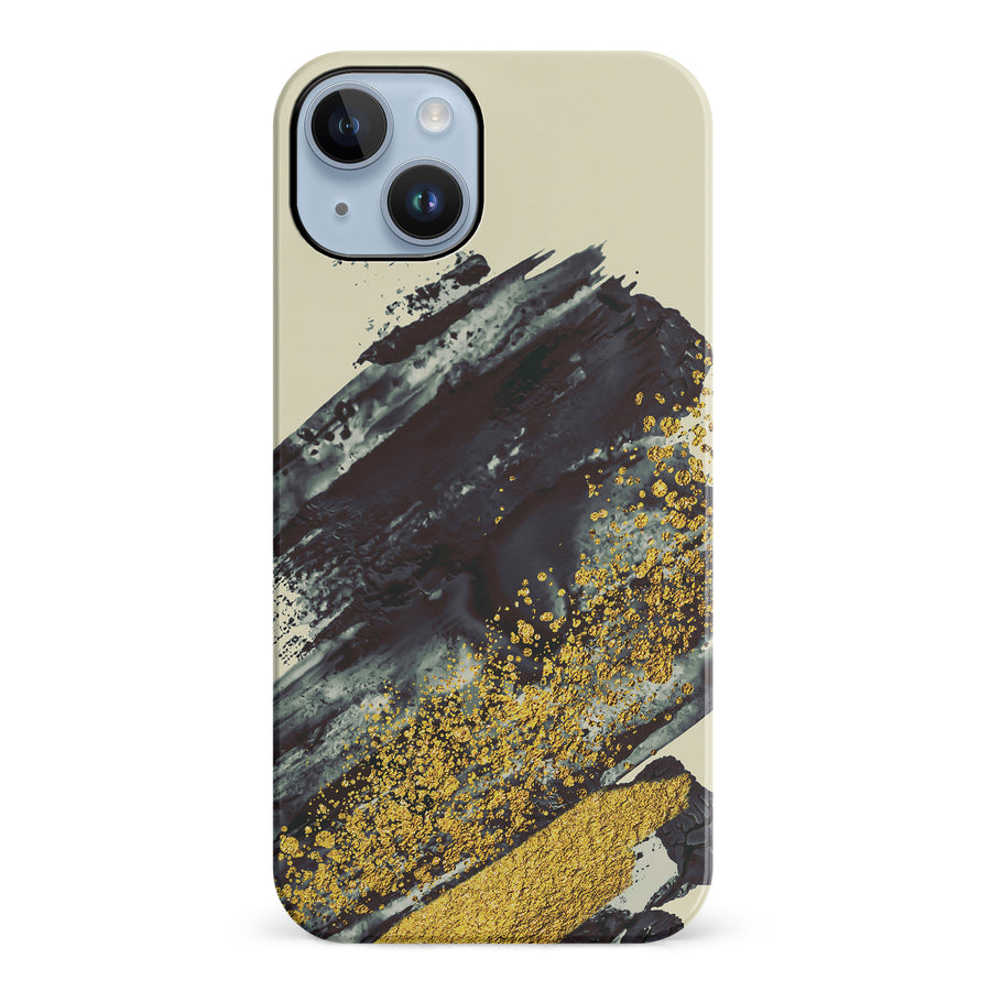 iPhone 14 Plus Chromatic Chaos Abstract Phone Case