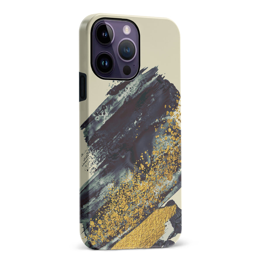 iPhone 14 Pro Max Chromatic Chaos Abstract Phone Case